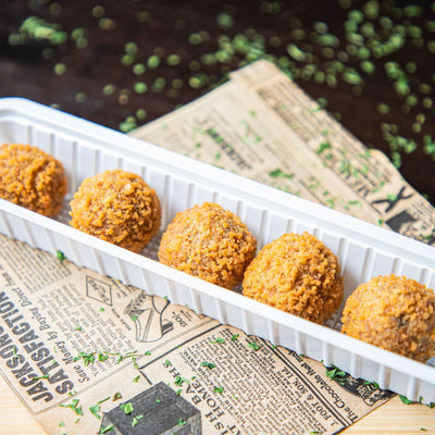 Veggie Bitterballen van frituur De Friturist Herzele