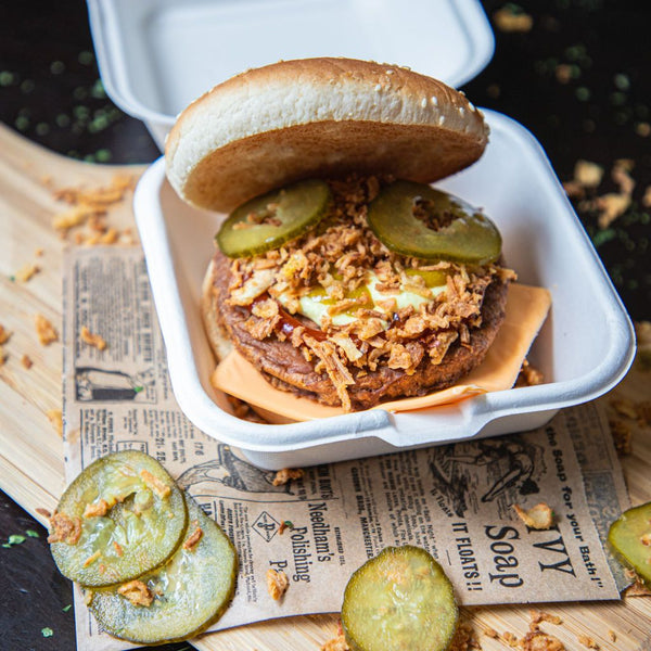 Heerlijke Bicky Burger van De Friturist