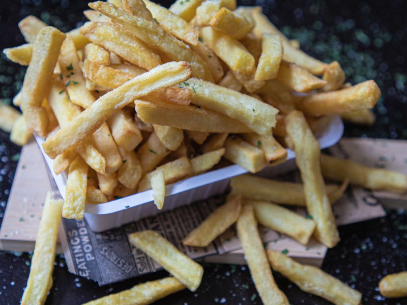 Heerlijke Frietjes Middel van De Friturist