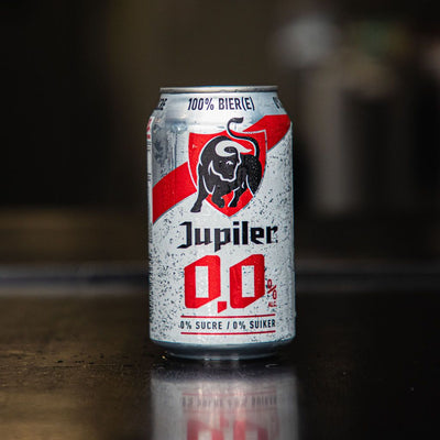 Jupiler 0.0% van frituur De Friturist Herzele