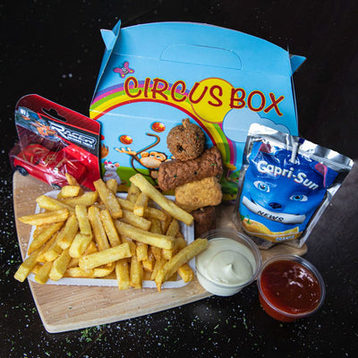 Kinderbox van frituur De Friturist Herzele