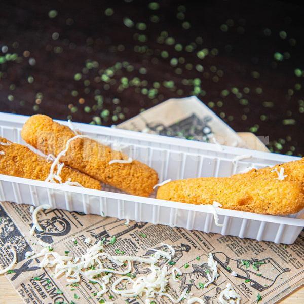 Heerlijke Mozarella fingers van De Friturist