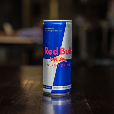 Red Bull van frituur De Friturist Herzele